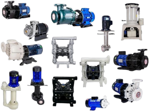 ปั๊มน้ำเสีย ปั๊มเคมี เครื่องกรองเคมี